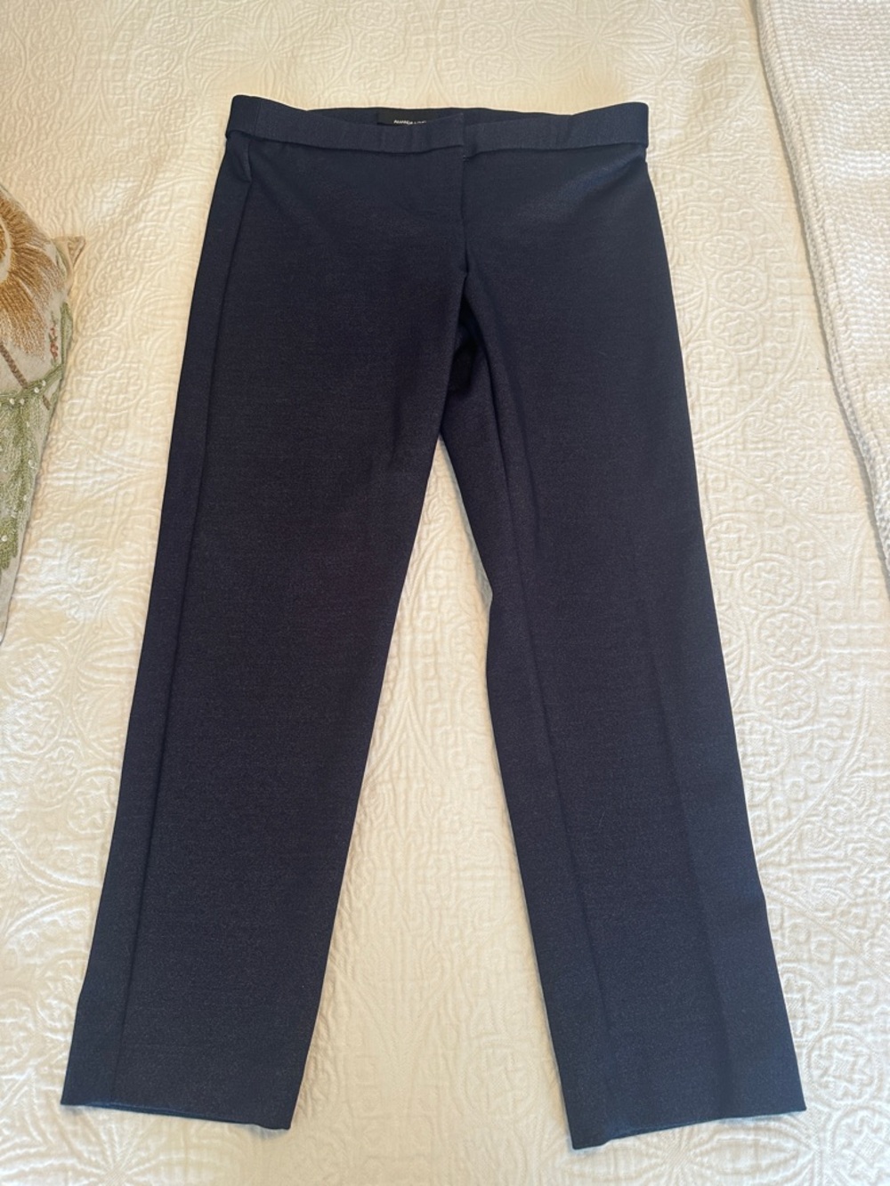 Amanda & Chelsea Navy Cropped Dress Pants - Workwear